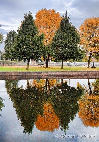 Rideau Canal Autumn_23032-3.jpg - Rideau Canal Waterway photographed at Smiths Falls, Ontario, Canada.